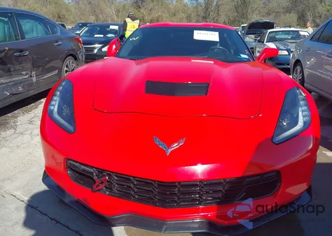 2015 Chevrolet Corvette Stingray Z51 из США, поврежденный, VIN 1G1YM2D75F5116955